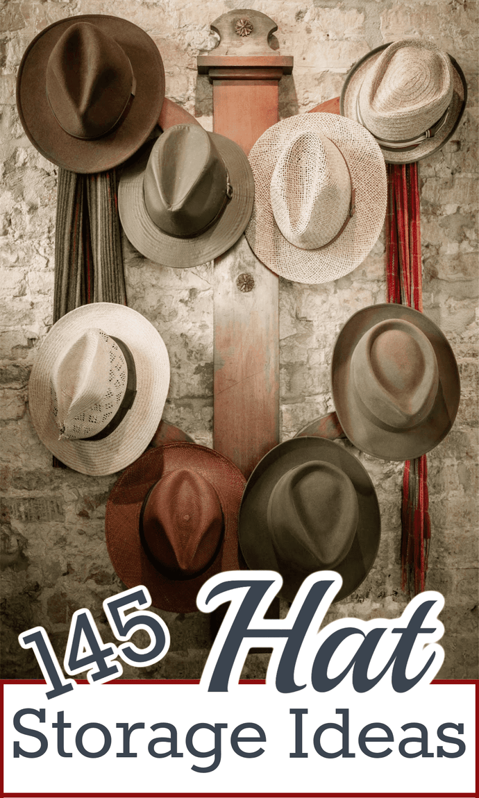 145 Creative Hat Storage Ideas