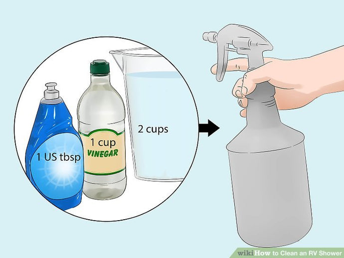 How to Clean an RV Shower