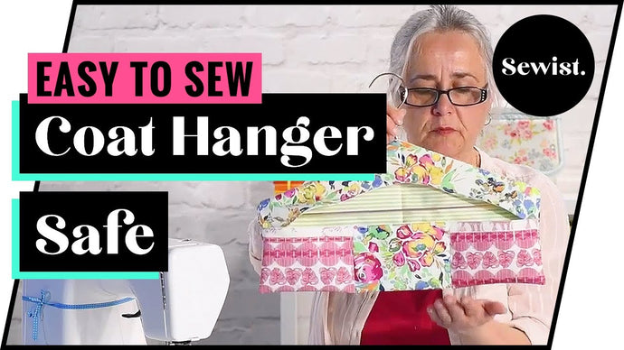 Easy To Sew A Coat Hanger Safe, Coat Hanger Safe Sewing Tutorials, Quick Coat Hanger Safe DIY Tutorial Need hidden storage for documents when on ...