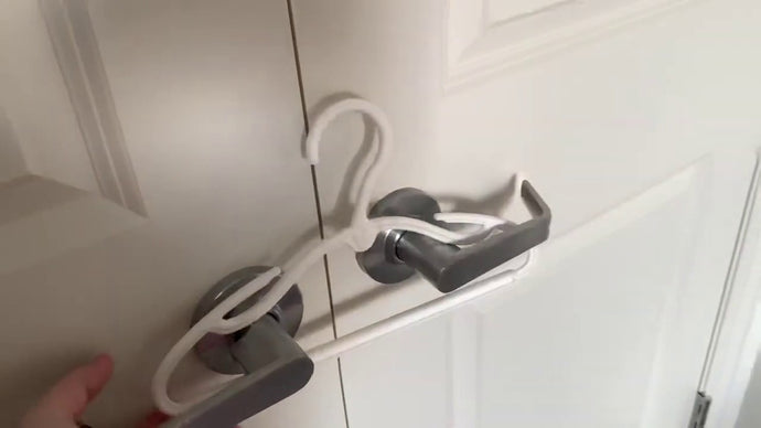 How To LOCK YOUR KIDS OUT Of Their Closet With A Clothes Hanger (necessary toddler life hack) by GearShots (1 year ago)