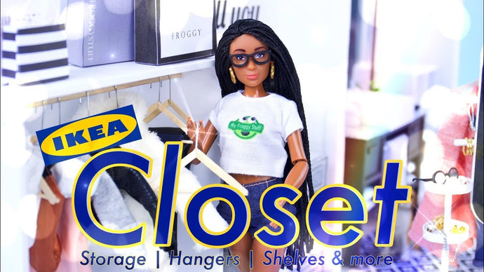 DIY - How to Make: IKEA Closet | Doll Storage | Hangers | Coat Rack and more by MyFroggyStuff (2 years ago)