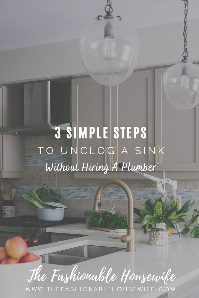 A clogged sink is one of the frequently reported kitchen problem