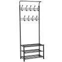 SmileMart Multipurpose Metal Entryway Hall Tree for $40 + free shipping