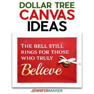 Dollar Tree Canvas Ideas + Reverse Canvas Tutorial