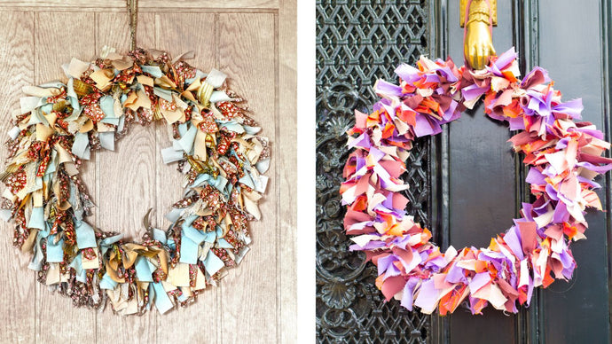 How to Create Ribbon Wreaths