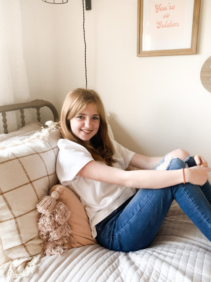 teen girl room makeover for sadie