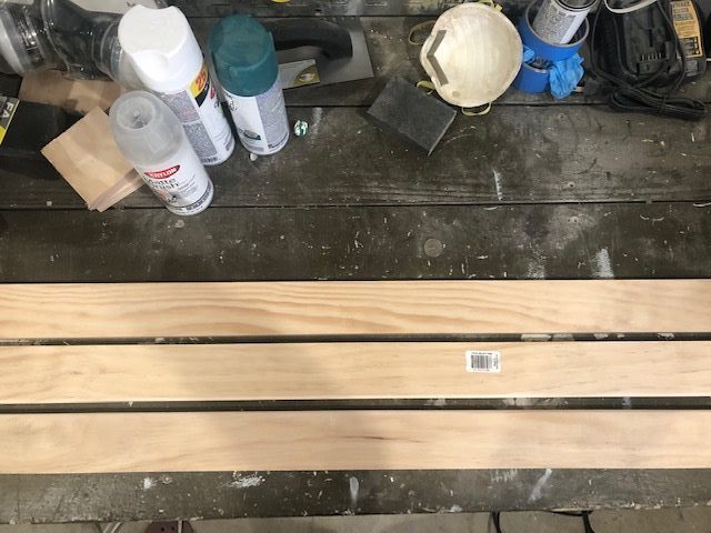 DIY Shiplap Style Coat Hanger