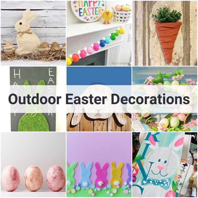 40 Lovely Outdoor Easter Decorations for Spring