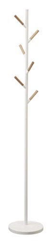 YAMAZAKI home 2814 Plain Coat Hanger, White