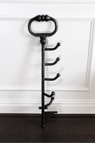 32 x 9.5 Cast Iron Key Wall Coat Hanger