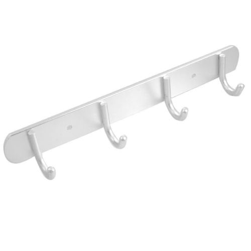 MiniEsting(TM) Alloy 4 Hanger Towel Hat Coat Clothes Wall Mounted Hook Hanger Towel Rack GW