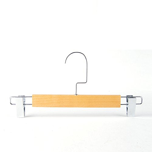 DXG&FX Solid wood hanging pants rack hanger Stretch pants hanging Clothing store without skirt-A