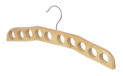 Whitmor GRADE A Natural Wood Scarf Hanger