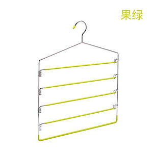 Xyijia Hanger Multifunctional Skid Proof Multi-Layer Trousers Pants Clip Household Wardrobe Trousers Trousers Clip Magic Clothes Rack