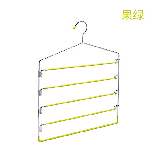 Xyijia Hanger Multifunctional Skid Proof Multi-Layer Trousers Pants Clip Household Wardrobe Trousers Trousers Clip Magic Clothes Rack