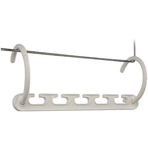 BleuMoo 2Pcs Closet Organizer Space Saver Magic Hanger Clothing Rack Clothes Hook