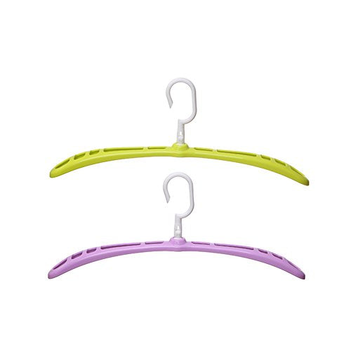 Plastic Hanger Clothing Store Suit Hanger Spin Dry Wind And Broad-shouldered Suit Prop-A