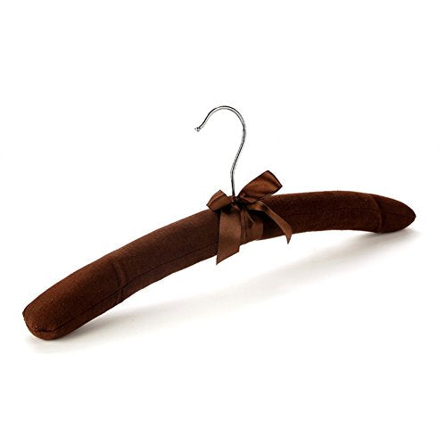 SE7VEN Skid without trace sponge cloth Solid wood core fabric hangers Clothesline prop Hanger-A