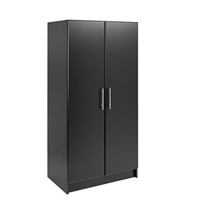 Prepac Elite Storage Cabinet 32" Wardrobe, Black
