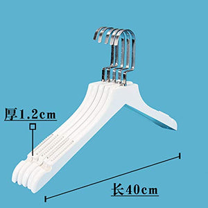 Xyijia Hanger 10Pcs/Lot 40Cm Wood Hanger White Adult Hangers