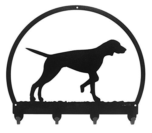 SWEN Products English Pointer Metal Key Chain Hanger - Leash Holder