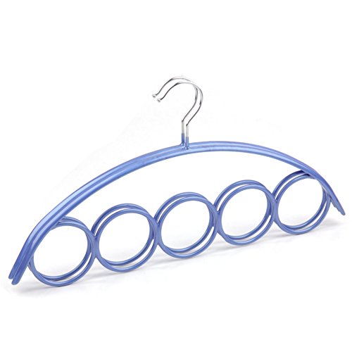 DXG&FX Multifunctional slip silk scarf Scarf Plastic tie hanging rack-C