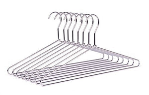 Quality Hangers Heavy Duty Metal Suit Hanger Coat Hangers with Polished Chrome (Suit Coat Hanger) by Quality Hangers
