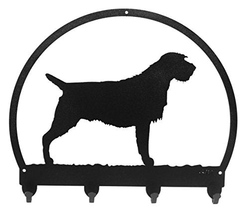 WIREHAIRED POINTING GRIFFON Metal Key Chain Hanger - Leash Holder