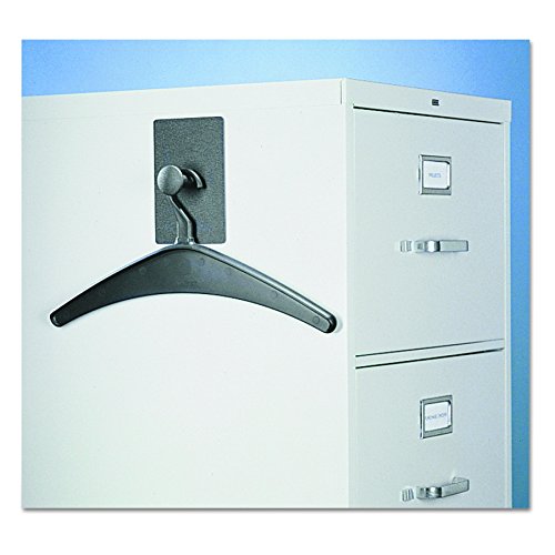 Quartet Magnetic Coat Hook and Hanger, Black (2015M)