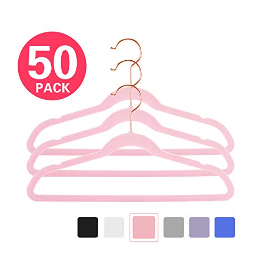 MIZGI Premium Kids Velvet Hangers (Pack of 50) 14