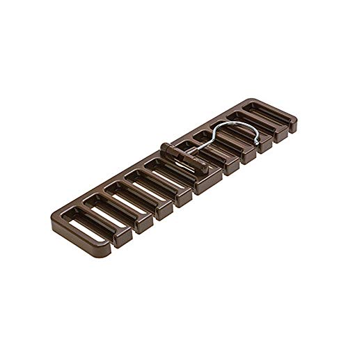 Godagoda Brown-Large Belt Storage Rack Hanging Tie Shelf Silk Scarf Rack Belt Rack Hanger Finishing Rack Tie Rack