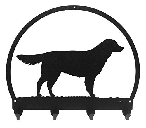 GOLDEN RETRIEVER Metal Key Chain Hanger - Leash Holder