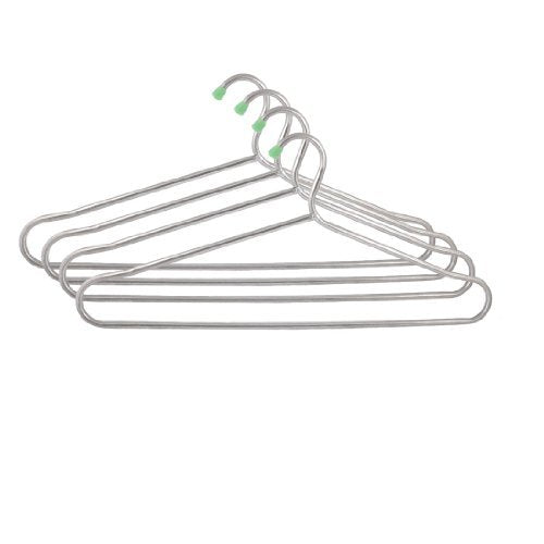 Water & Wood Wardrobe Balcony Stainless Steel Underwear Coat Clothes Hangers 4 Pcs