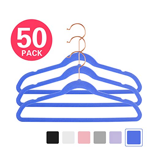 Premium Kids Velvet Hangers (Pack of 50) 14