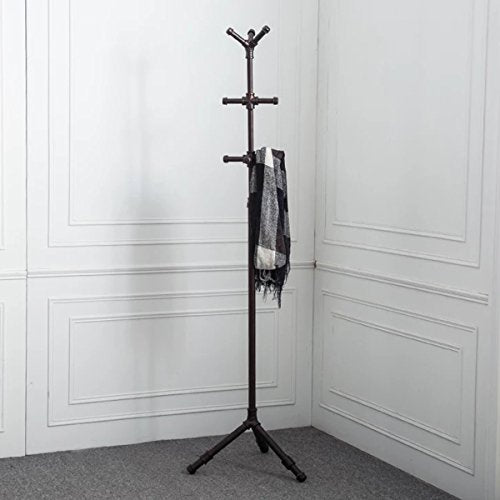 FURVOKIA Vintage Metal Clothing Shelf for Home or Office,Coat Racks,Garment Rack,Display Stands,Clothe and Bag Organization Storage Shelves,66