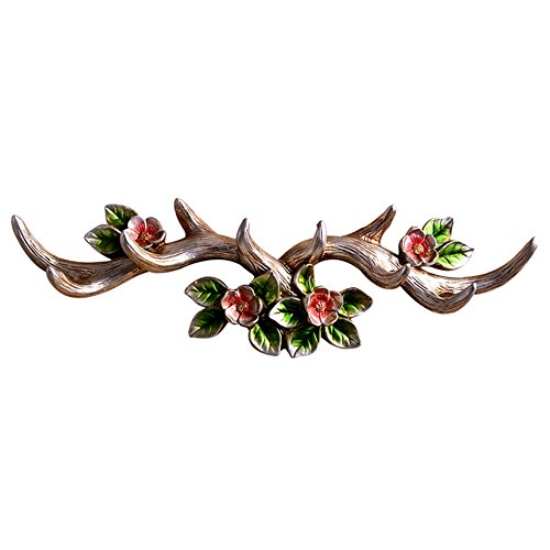 Vintage Cast Deer Antlers Wall Hooks ( 10 HOOKS) Coat Rack Hook for Hat Scarf Bag Key Clothes Bathroom Kitchen Towel Holder Christmas Reindeer Deer Hanger Rack Wall Decoration Wedding Gift (Silver)