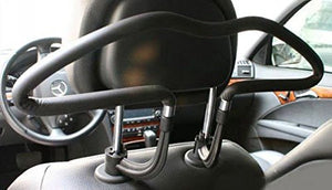 Electronictechcrafts®car Seat Hangers,double Vehicle Hangers, Auto Seat Headrest Clothes Jackets Suits Holder Metal Car Coat Hanger
