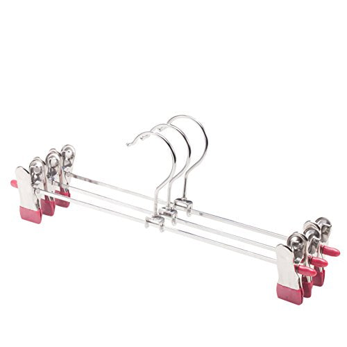 pants lined pants hangers Skirt clips hanging pants rack-A