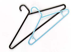 One dozen (12)----22.375" Super Extra Large HEAVY DUTY XXXL Giant TUBULAR Clothes Coat Hangers for Broad Shoulders, Big & Tall and Plus Size