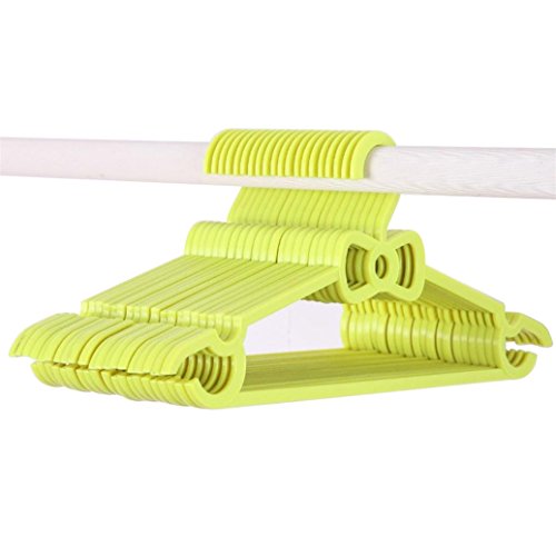 super1798 display08 Multifunctional Bowknot Travel Home Clothes Hanger Non-slip Drying Rack - Green