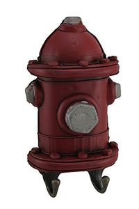 Fire Hydrant Fireman Key Hook Hanger Holder Plaque