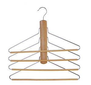 Wooden Hangers Hanger Hanger Hanger Trousers Rack Storage Rack Clothes Hanger Clothes Support Log Color Single Hook 1. Single Hook