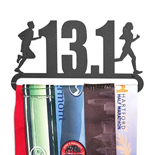 Gone For a Run | Runners Race Medal Hanger | Assorted Designs | Small Holds 6 Medals