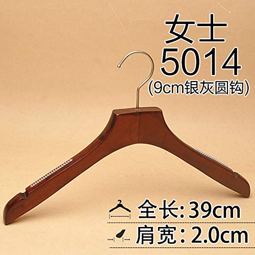 Xyijia Hanger (5Pcs/ Lot Wooden Hanger Adult Retro Color Clothing Store Wood Clothes Wardrobe Wooden Clothes Hanger Clothes Support Home