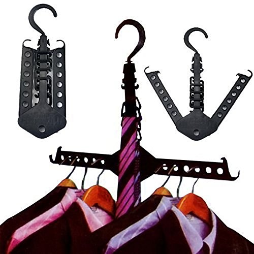 1PCS Closet Complete Multifunction Dual Magic Foldable Hanger for Clothes Shirts Sweaters Coat Organizer Dress Hanger Hook Drying Rack