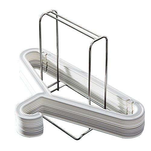 SAIYIDANZI Clothes Hanger Organizer Rack Sturdy Stainless Steel Clothes Caddy Storage Holder Stacker for Closet & Room Tidier Laundry Rooms Drying Rack (Hanger Organizer-A)