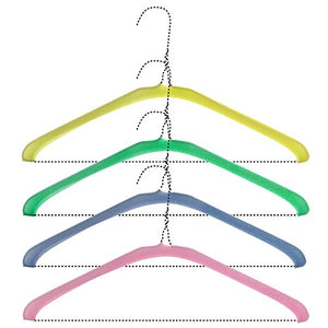 HANGERWORLD 200 Foam Cover Garment Protector Shoulder Guards Wire Coat Hangers Closet Dry Cleaning Laundry