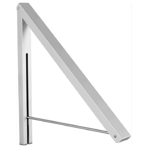 ICREEKER Stock Your Home Folding Clothes Hanger Wall Mounted Retractable Clothes Rack, Aluminum, Easy Installation,Folding coat rack WA8600