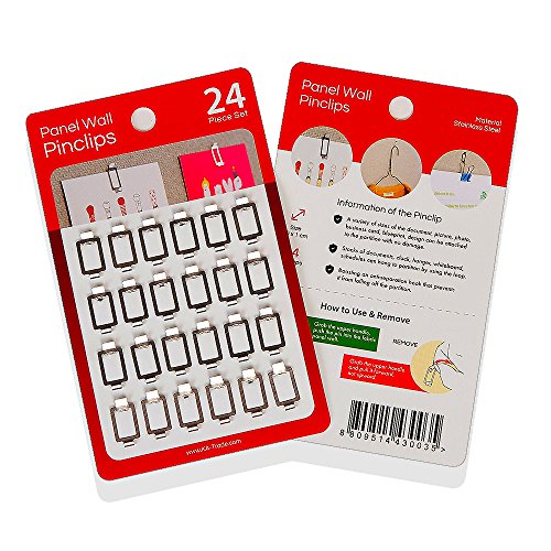 Office Cubicle Decorations For Women Wall Clips Hook Cork Bulletin Board Hold Business Cards Personal Memos Photos Pictures Notes Appointments Schedules Mail 24pcs Set Stainless Steel