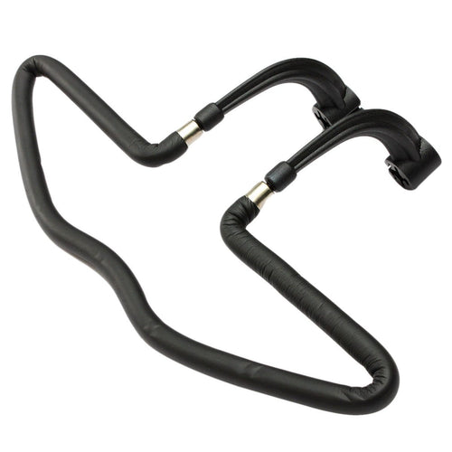 TOOGOO Black Stainless Steel Car Seat Headrest Jacket Coat Suit Clothes Hanger Holder